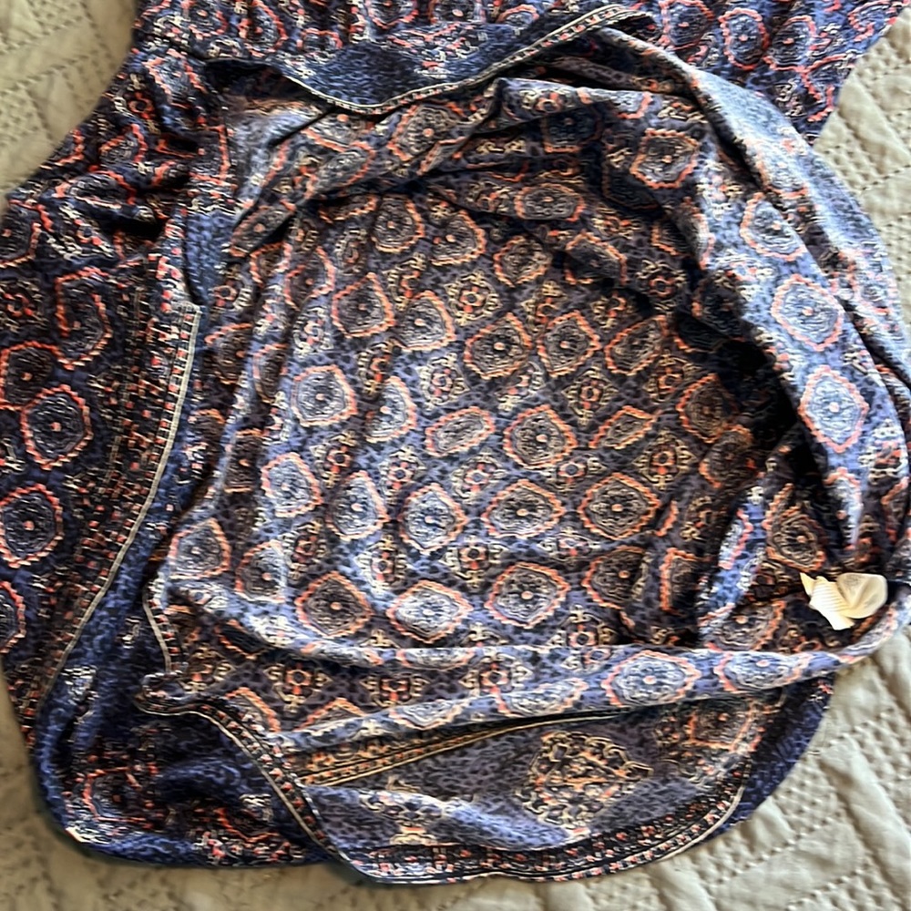Lucky Brand : Small Floral Mini Dress - Picture 9 of 10